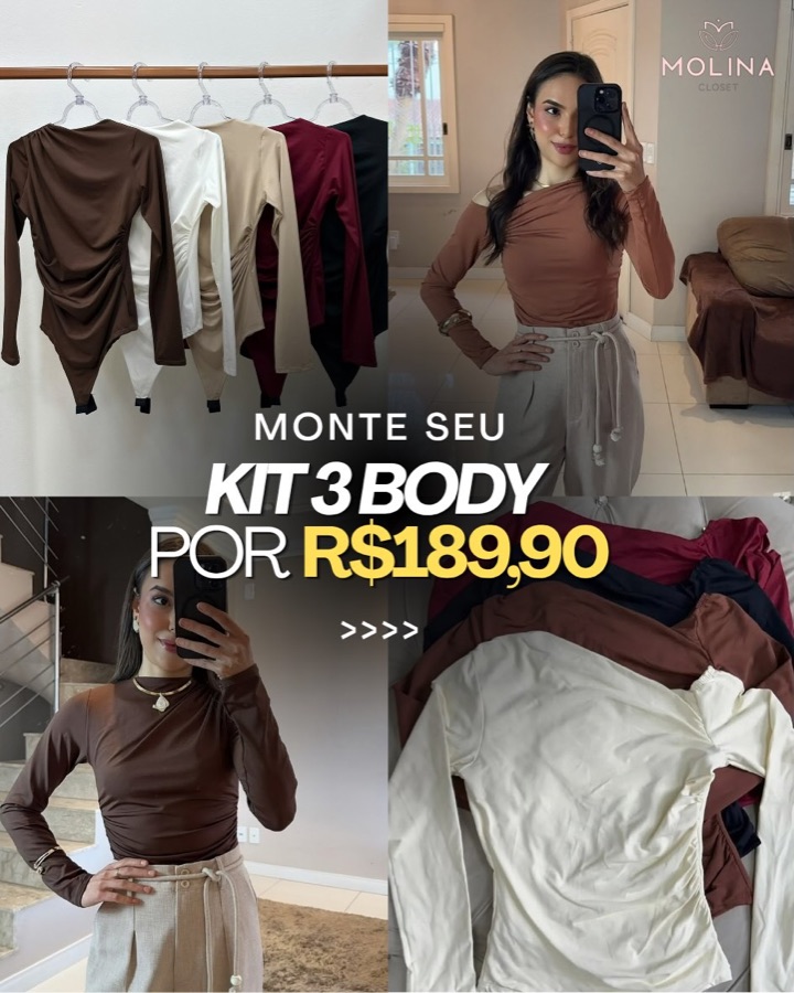 Kit Melissa e Poliana